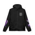 Windbreaker Jacket — Enchanted Coral Reef Print Hooded Shell