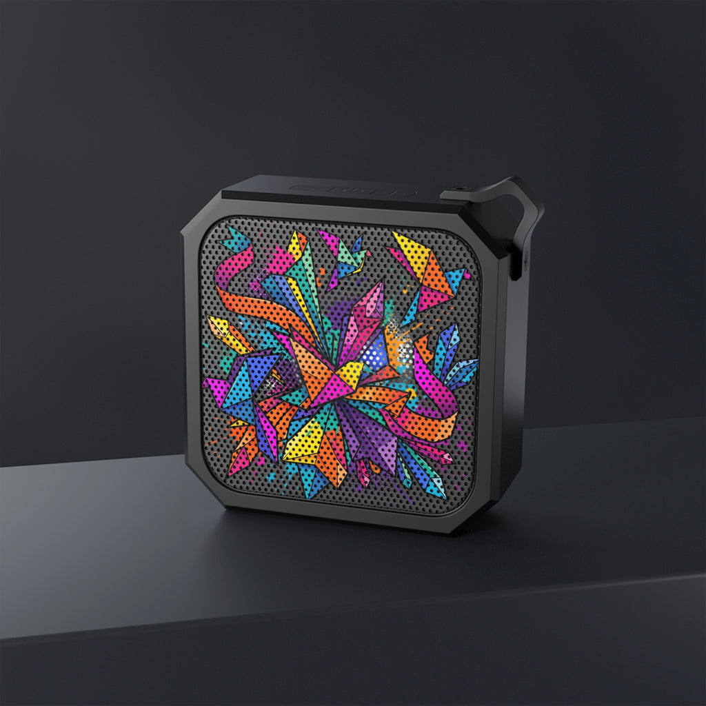 Portable Bluetooth Speaker — Colorful Origami Burst Outdoor Speaker