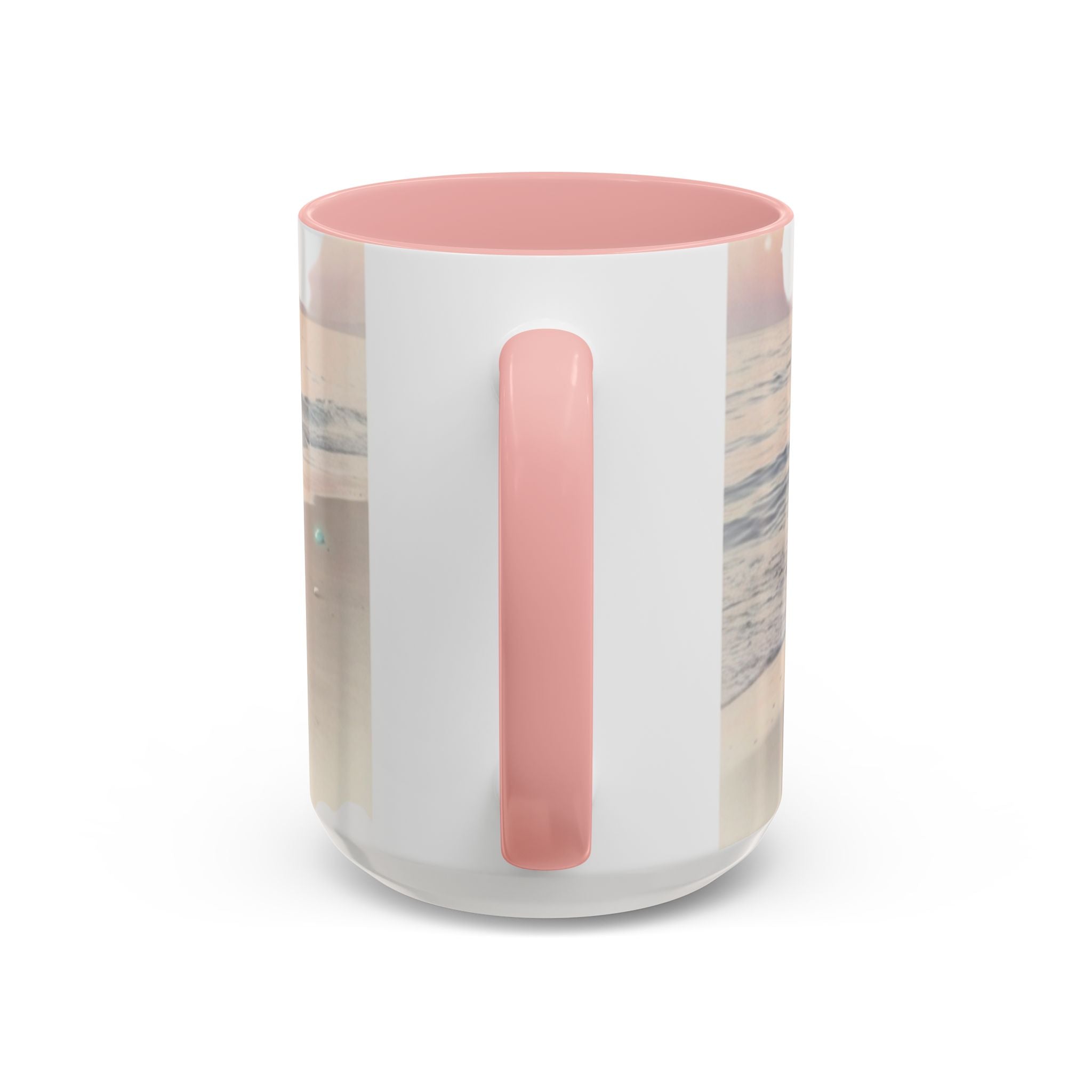 Sunset Beach Accent Mug — Serene Ocean Coastal Coffee Cup (11/15 oz)