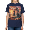 Ocean Portal Tee — Surreal Sunset Sea Arch Graphic T-Shirt