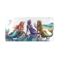 Mermaid Trio Vanity Plate – Colorful Ocean License Plate
